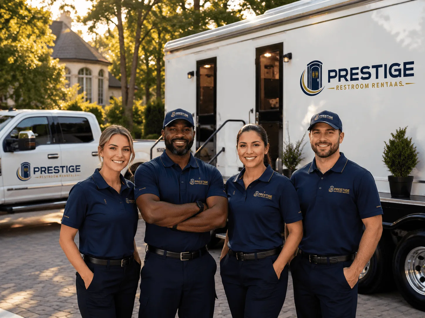 Trusted Luxury Portable Restrooms company in Little River Academy, TX